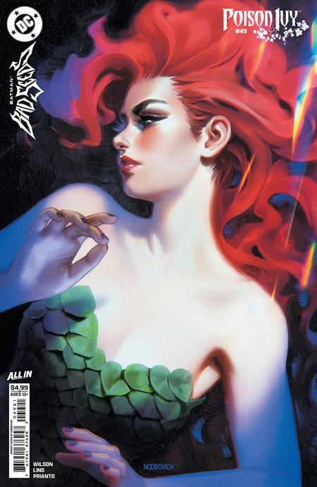 0826DC0122 POISON IVY #49 CVR B NOOBOVICH CARD STOCK VAR (BATMAN BAD SEEDS)
