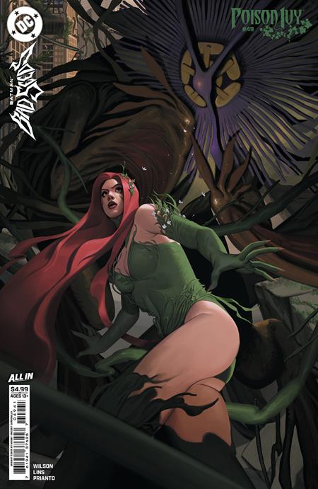 0826DC0124 POISON IVY #49 CVR D MANNY VINCENT CARBONILLA CARD STOCK VAR (BATMAN BAD SEEDS)