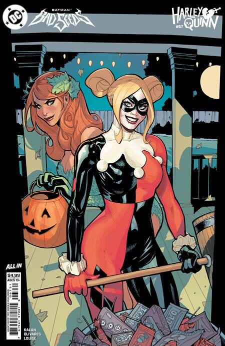 0826DC0129 HARLEY QUINN #67 CVR C TERRY DODSON & RACHEL DODSON CARD STOCK VAR (BATMAN BAD SEEDS)