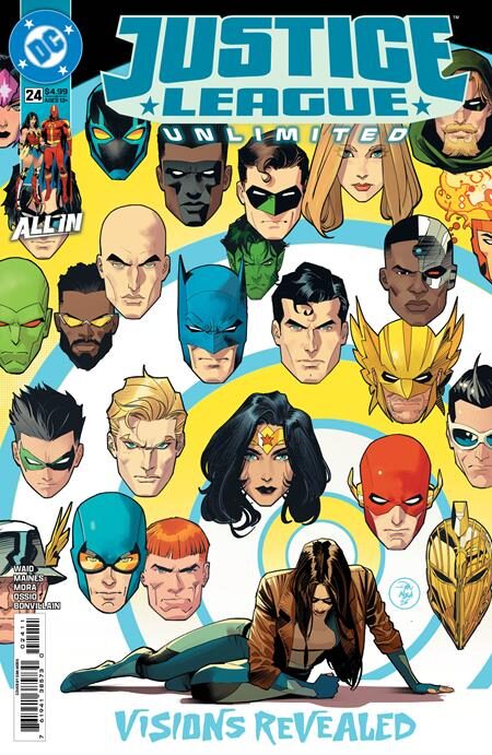 0826DC0194 JUSTICE LEAGUE UNLIMITED #24 CVR A DAN MORA