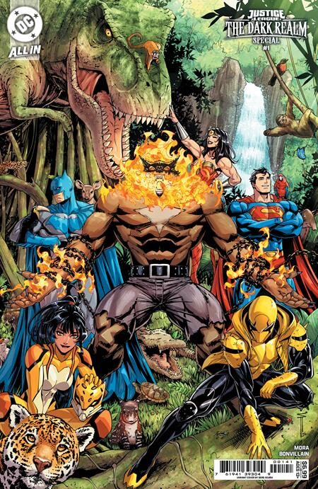 0826DC0207 JUSTICE LEAGUE THE DARK REALM SPECIAL #1 (ONE SHOT) CVR D SERG ACUNA CARD STOCK VAR