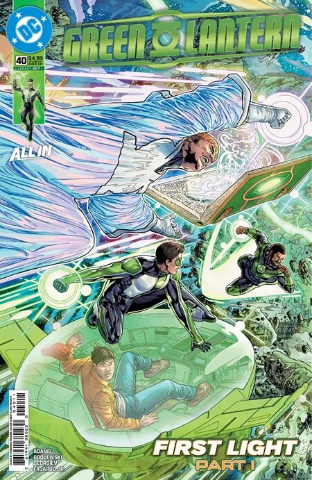 0826DC0209 GREEN LANTERN #40 CVR A FERNANDO PASARIN & OCLAIR ALBERT CONNECTING (GREEN LANTERN FIRST LIGHT)