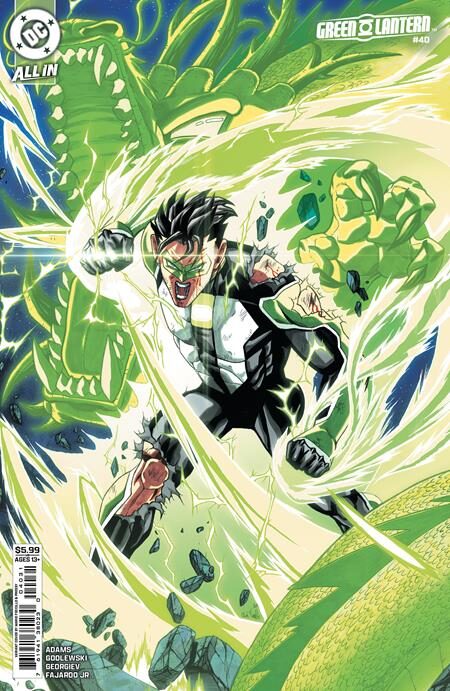 0826DC0211 GREEN LANTERN #40 CVR C MARIO FOCCILLO CARD STOCK VAR (GREEN LANTERN FIRST LIGHT)