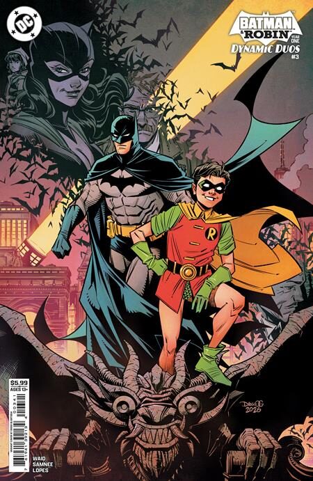0826DC0231 BATMAN & ROBIN YEAR ONE DYNAMIC DUOS #3 (OF 12) CVR D DIEGO OLORTEGUI CARD STOCK VAR