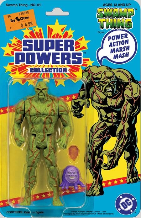0826DC0268 SWAMP THING #1 FACSIMILE EDITION CVR B JASON GEYER & ALEX SAVIUK SWAMP THING SUPER POWERS CARD STOCK VAR