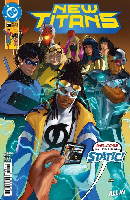 0826DC8226 NEW TITANS #38 Second Printing Cvr A Taurin Clarke