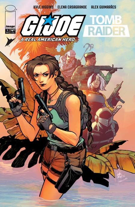 0826IM0306 GI JOE A REAL AMERICAN HERO TOMB RAIDER #1 (OF 5) CVR A ELENA CASAGRANDE & ALEX GUIMARAES
