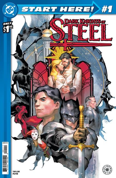 0926DC0228 DC START HERE - DARK KNIGHTS OF STEEL #1
