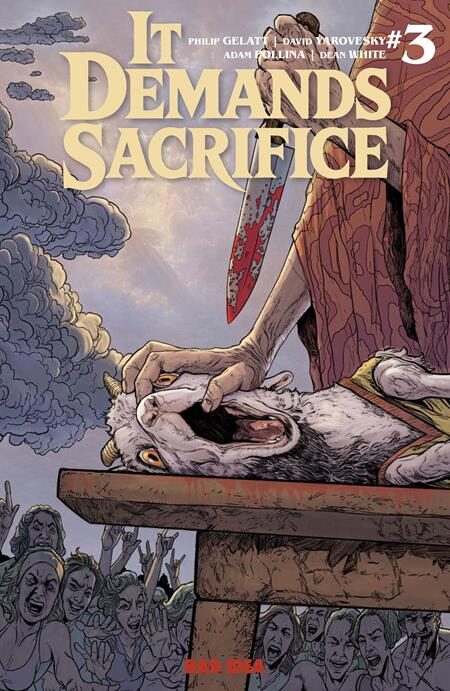 1026BD0565 IT DEMANDS SACRIFICE #3 (OF 4) CVR A ADAM POLLINA