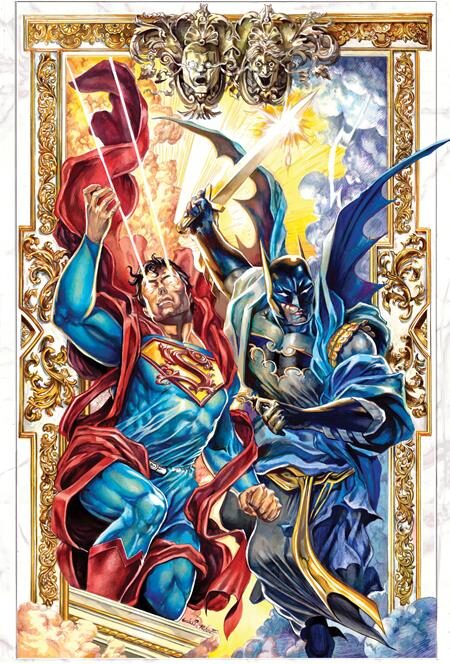 1026DC0146 BATMAN SUPERMAN WORLDS FINEST #58 CVR B MARIO FOX FOCCILLO CARD STOCK VAR
