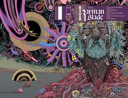 1026IM0406 KARMAN BLADE #4 (OF 4) CVR A IAN BERTRAM & MATT HOLLINGSWORTH WRAPAROUND (MR)