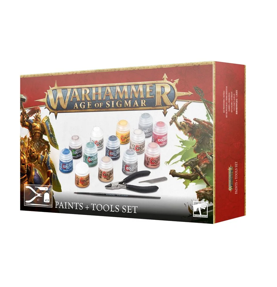 170299003_INTAoSPaintTools3_a38d0eda-a0c8-49fb-9b4f-77c1eec7d772_1024x1024@2x Warhammer Age of Sigmar: Paints + Tools Set
