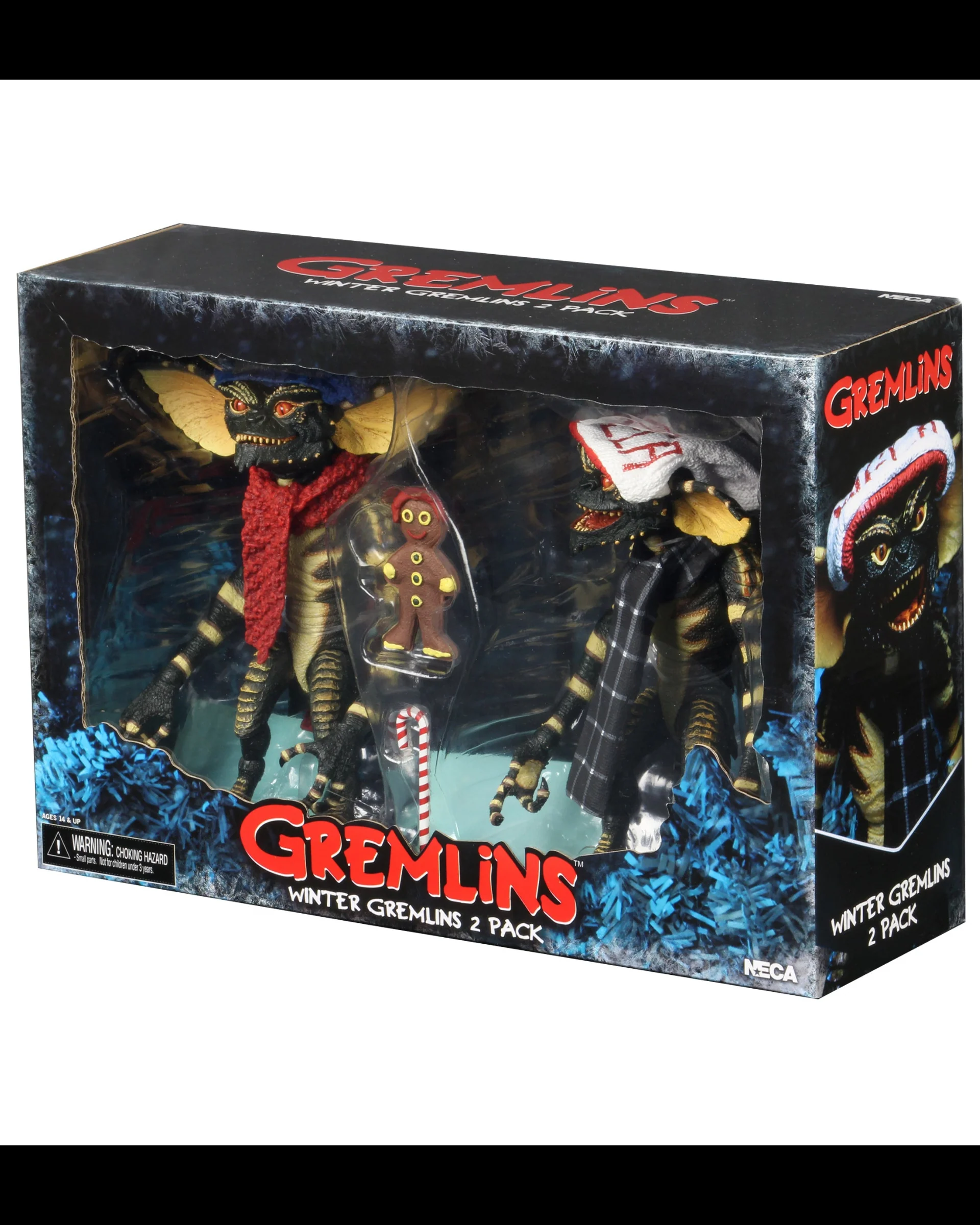 Gremlins 7-Inch Scale Christmas Carol Winter Scene #1 Action Figure 2-Pack