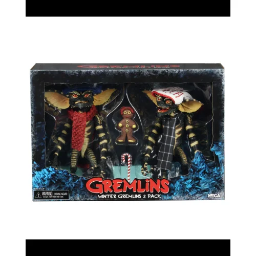 Gremlins 7-Inch Scale Christmas Carol Winter Scene #1 Action Figure 2-Pack