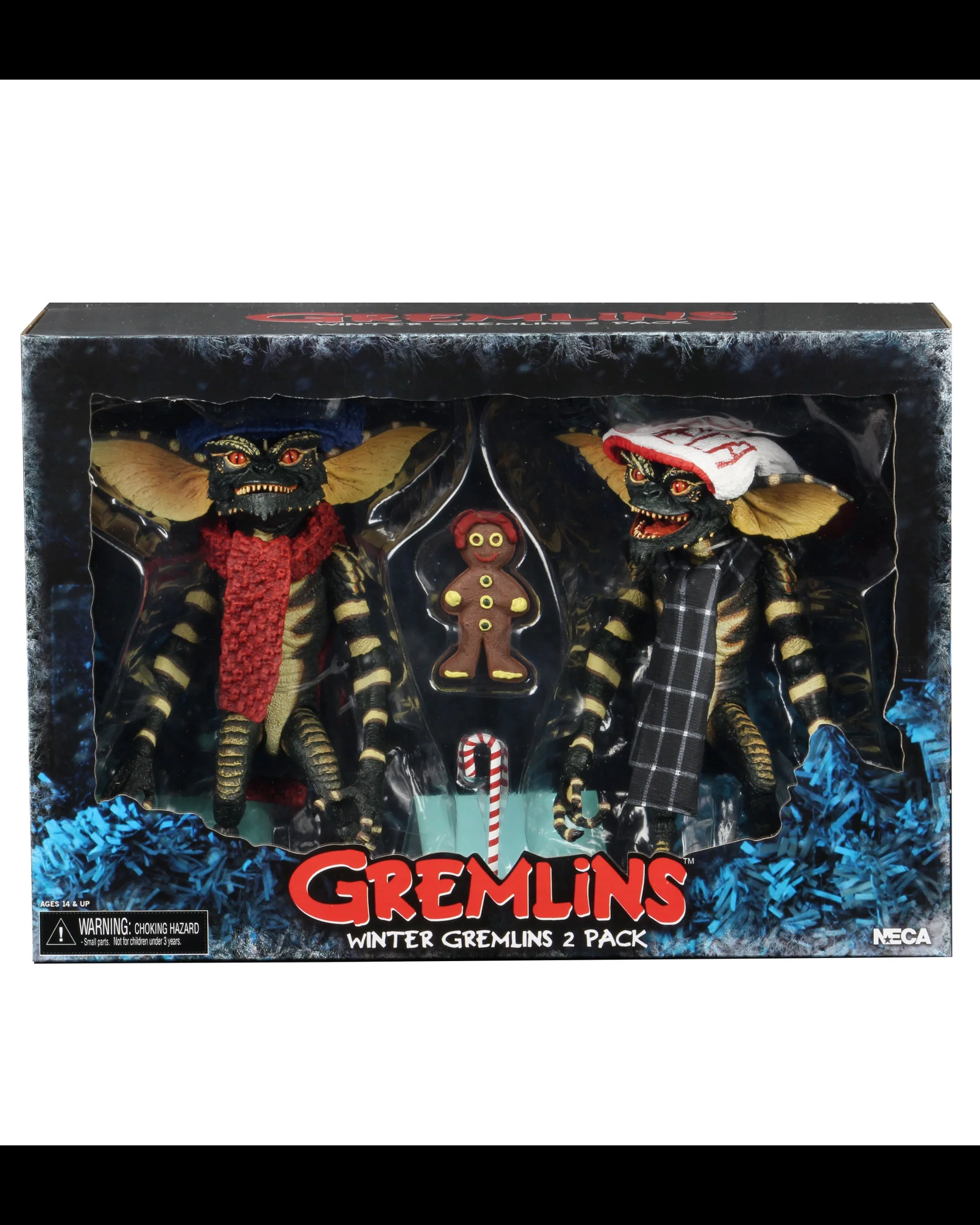 Gremlins 7-Inch Scale Christmas Carol Winter Scene #1 Action Figure 2-Pack