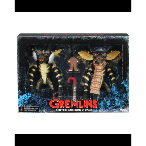Gremlins 7-Inch Scale Christmas Carol Winter Scene #2 Action Figure 2-Pack