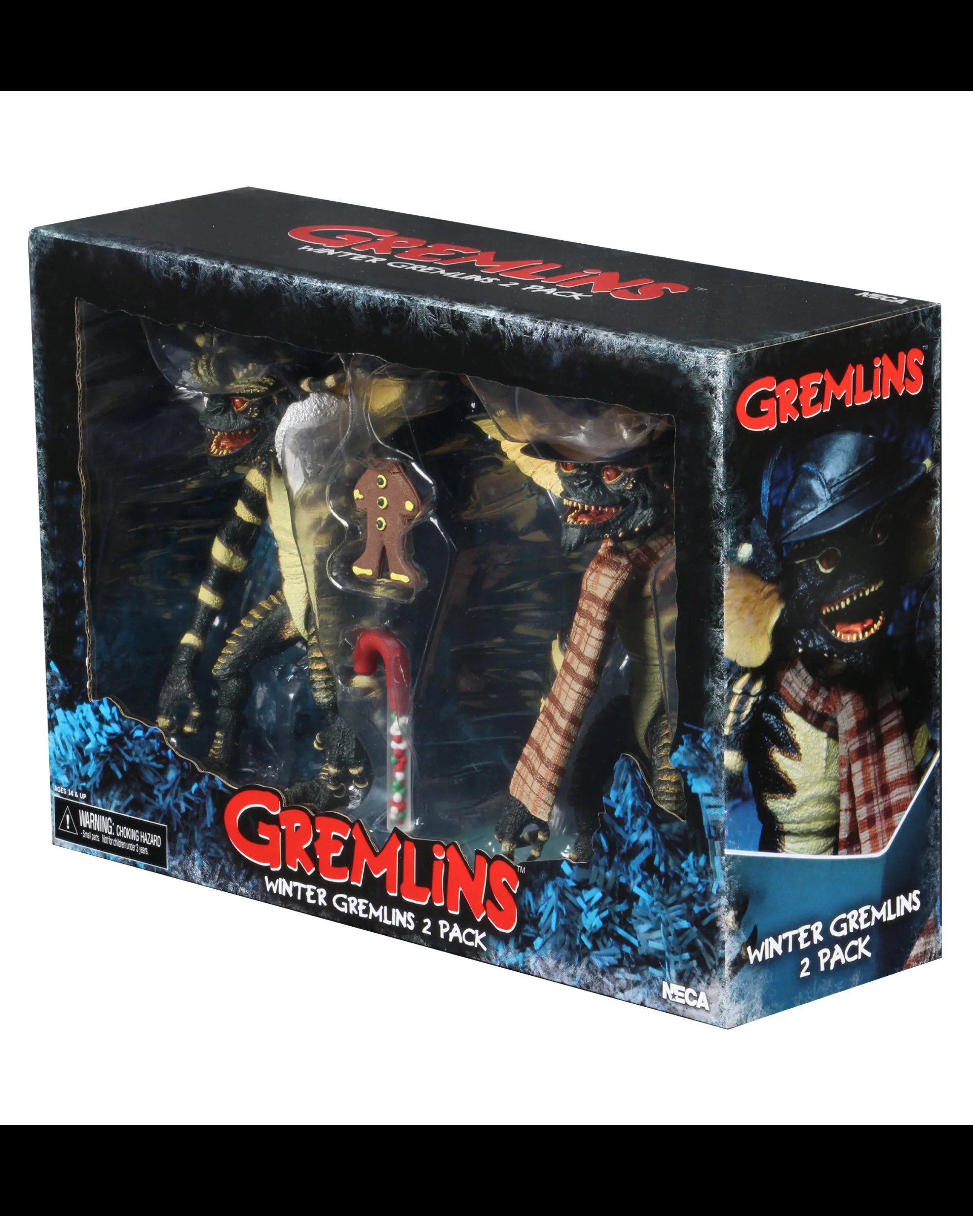 Gremlins 7-Inch Scale Christmas Carol Winter Scene #2 Action Figure 2-Pack