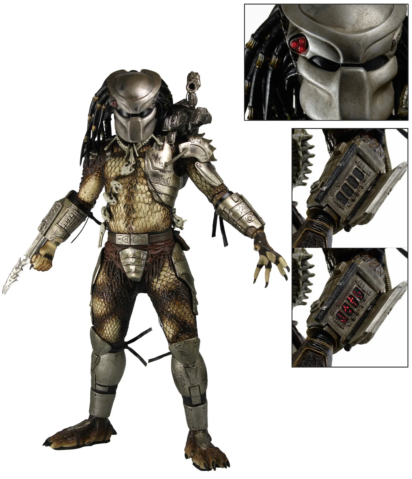 51527_Predator_Jungle_Hunter_With_LED Predator - Jungle Hunter with LED Lights 1/4 Scale Action Figure