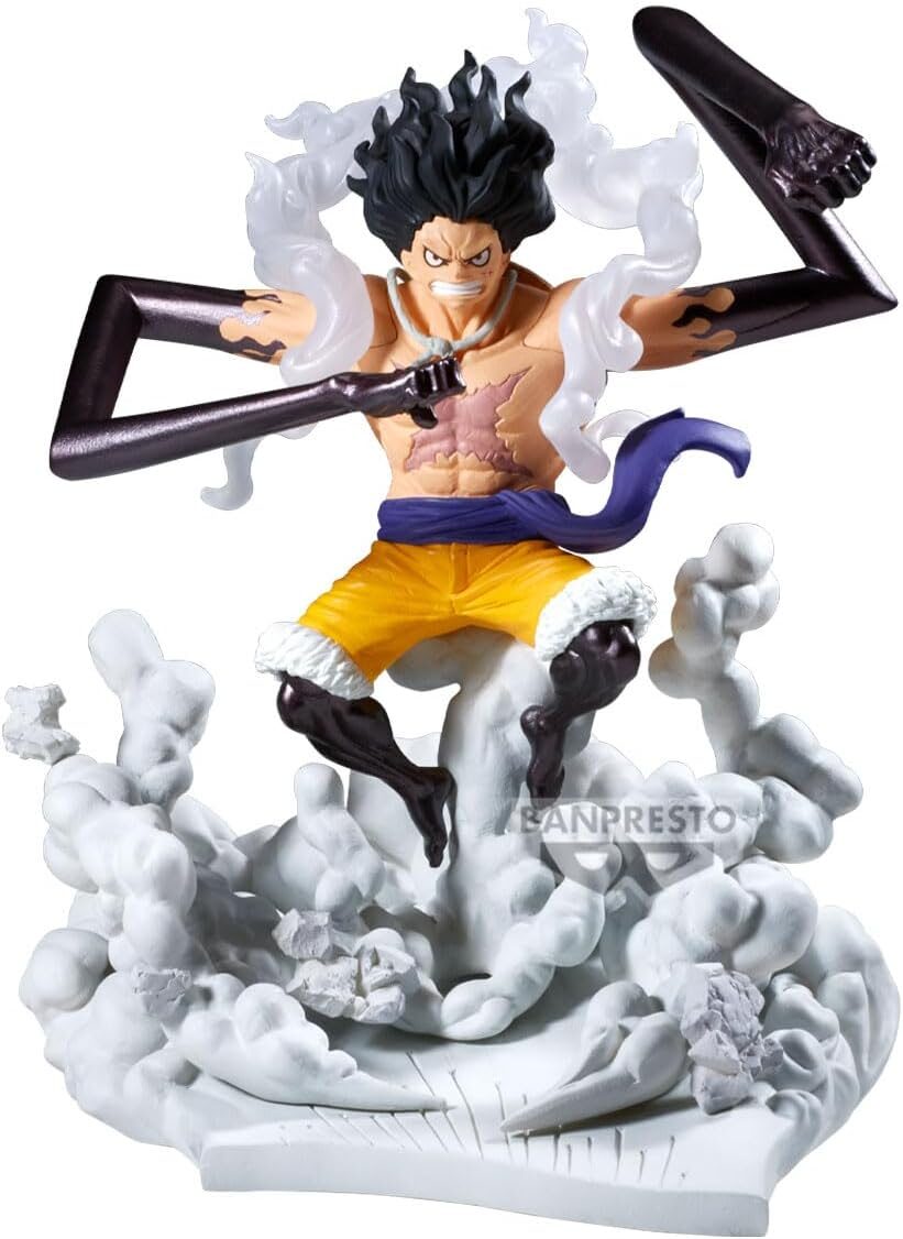 One Piece Senkozekkei Monkey D Luffy Gear 5 Statue