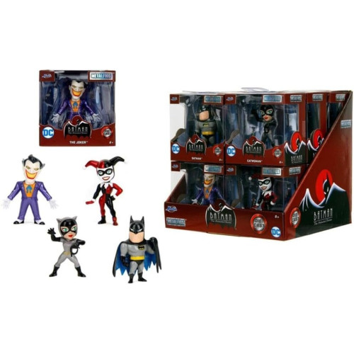 Jada Toys DC Batman Animated Figures 6cm, 4 Assorted, Wave 2