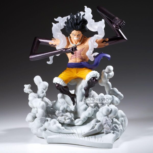 One Piece Senkozekkei Monkey D Luffy Gear 5 Statue