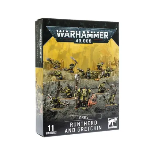 Ork Runtherd and Gretchin
