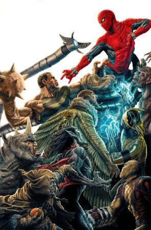 AMAZING SPIDER-MAN #1000 LEE BERMEJO AMAZING VISIONS VIRGIN VARIANT[1:100]