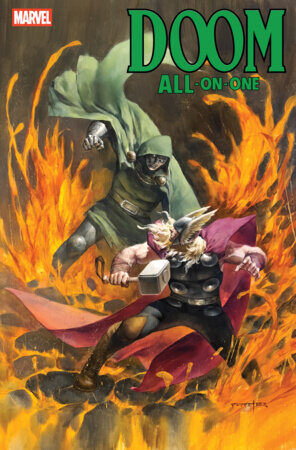 75960621472300131 DOOM ALL-ON-ONE #1 PUPPETEER LEE FOIL VARIANT