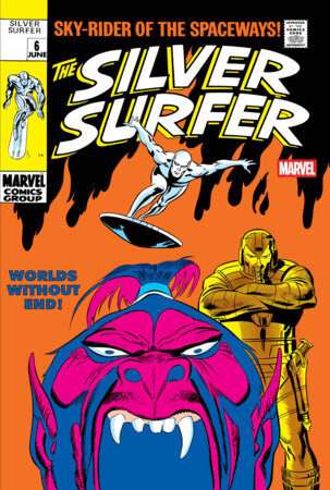 75960621489100121 SILVER SURFER #6 FACSIMILE EDITION FOIL VARIANT