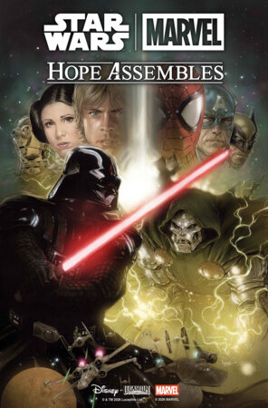 75960621652900131 STAR WARS/MARVEL: HOPE ASSEMBLES #1 COVER C KAARE ANDREWS BATTLE VARIANT