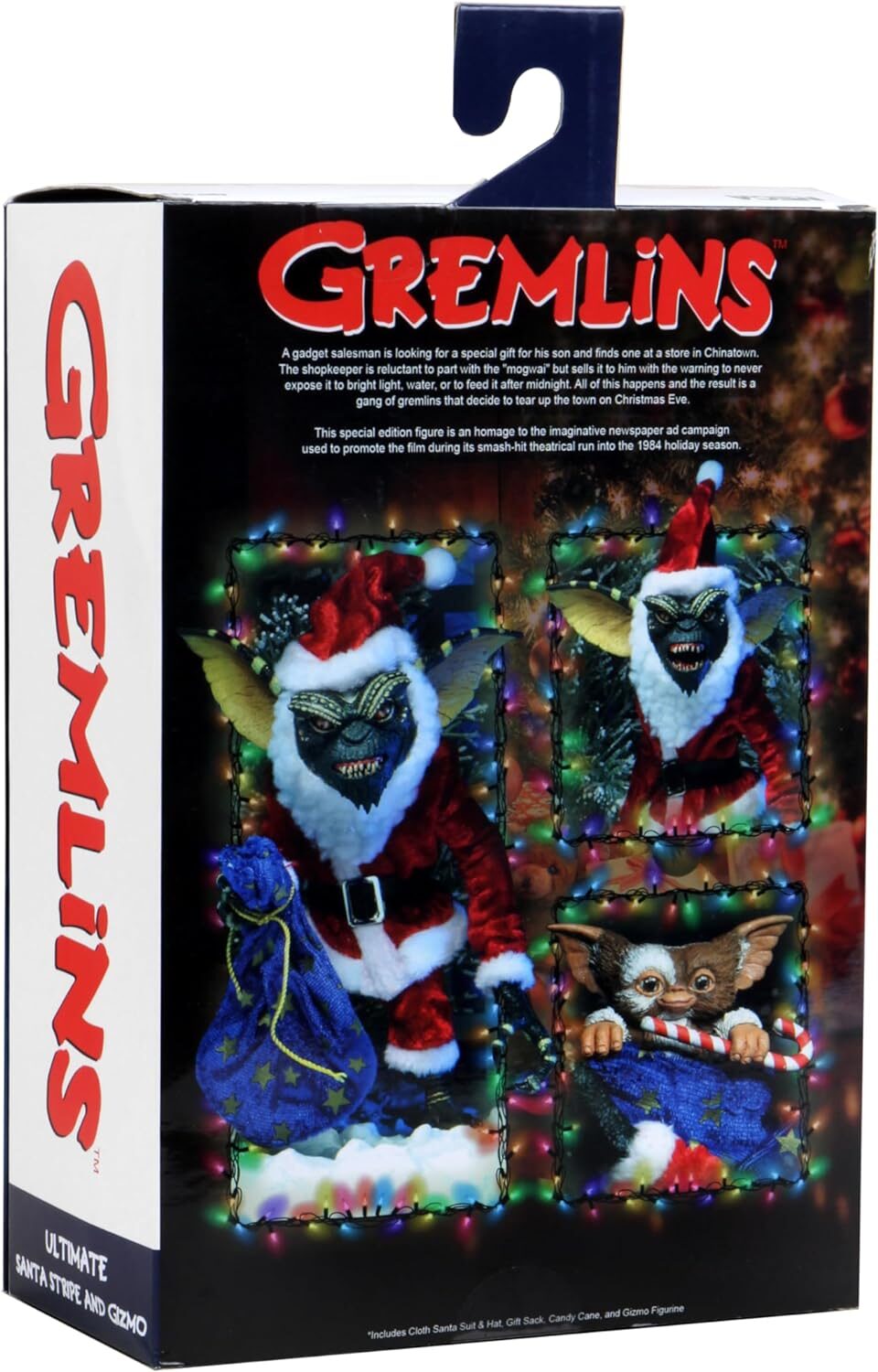 8120SGGYy2L._AC_SL1500_ Gremlins 7-Inch Scale Santa Stripe Gizmo Action Figure