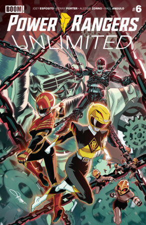 84428401340606011 Power Rangers Unlimited #6 A Main (Dressed, Zonno)