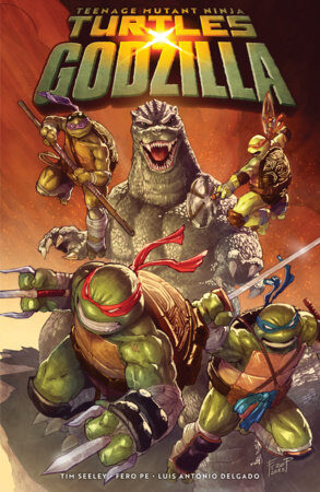 9798887245096 Teenage Mutant Ninja Turtles x Godzilla