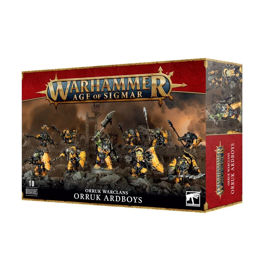 99120209110_ORRArdboyz07_1024x1024@2x Age of Sigmar Orruk Warclans: Orruk 'Ardboyz