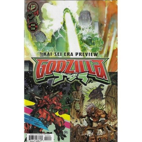 Godzilla-Kai-Sei-Era-1-Ashcan Kai-Sei Era preview Godzilla ASHCAN