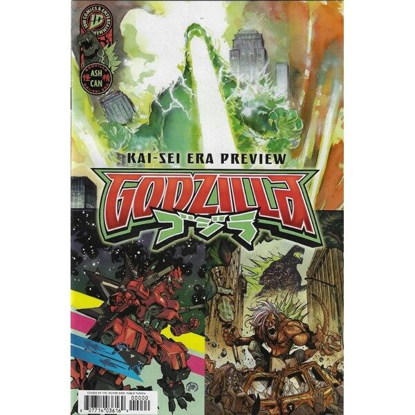 Godzilla-Kai-Sei-Era-1-Ashcan Kai-Sei Era preview Godzilla ASHCAN