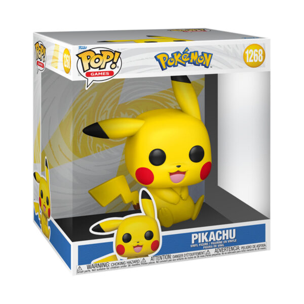 d757ea0e-e9b2-4f9a-b4e3-c9bddcbbee9c-01M2M88G8GWFYR1Z68GBH5SSA4 Funko Pop! Jumbo Games: Pokémon- – Pikachu
