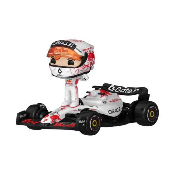 Funko Pop! Rides Super Deluxe: Red Bull Racing – Max Verstappen (White)