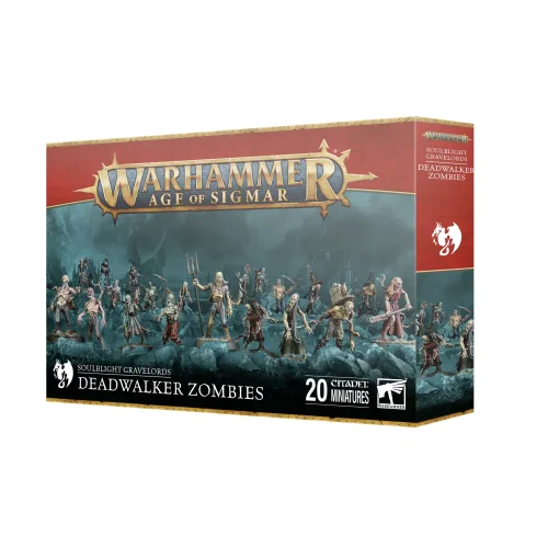 Age of Sigmar Soulblight Gravelords Deadwalker Zombies