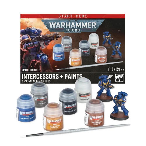 https___trade.games-workshop.com_assets_2026_07_BSF-5217010100260-11SpaceMarinesIntercessorsPlusPaints-ENGSPSPORTLATVROM_1024x1024@2x Warhammer 40,000: Infernus Marines + Paints (Space Marines)