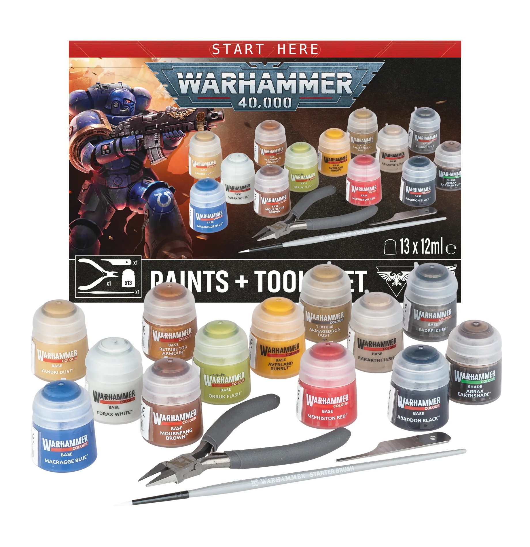 https___trade.games-workshop.com_assets_2026_07_BSF-5217019900260-12Warhammer40000PaintsPlusTools-ENGSPAPORTLATVROM_1_1024x1024@2x Warhammer 40,000 Paints Plus Tools
