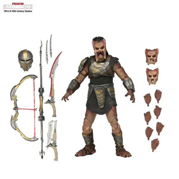legal_and_logo_51752_UNP_1_jpg Predator: Badlands - Ultimate Dek (Training Armor) 7" Scale Action Figure