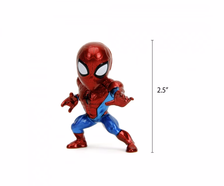 marvel-4-pack-figures-25-wave-1-253222015-en_01 Jada Toys Marvel Spider-Man Wave 2 Nano Metalfigs Collectible Figure 6.5cm Premium Die-Cast Metal Featuring, Venom, Miles Morales & Spider-Man 2099